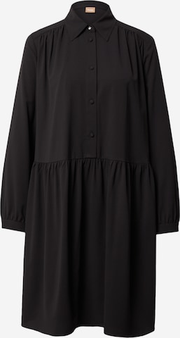 BOSS Košeľové šaty 'Dabesa' - Čierna: predná strana