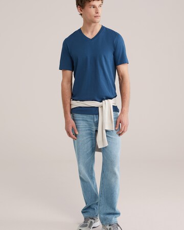 Tricou de la WE Fashion pe albastru