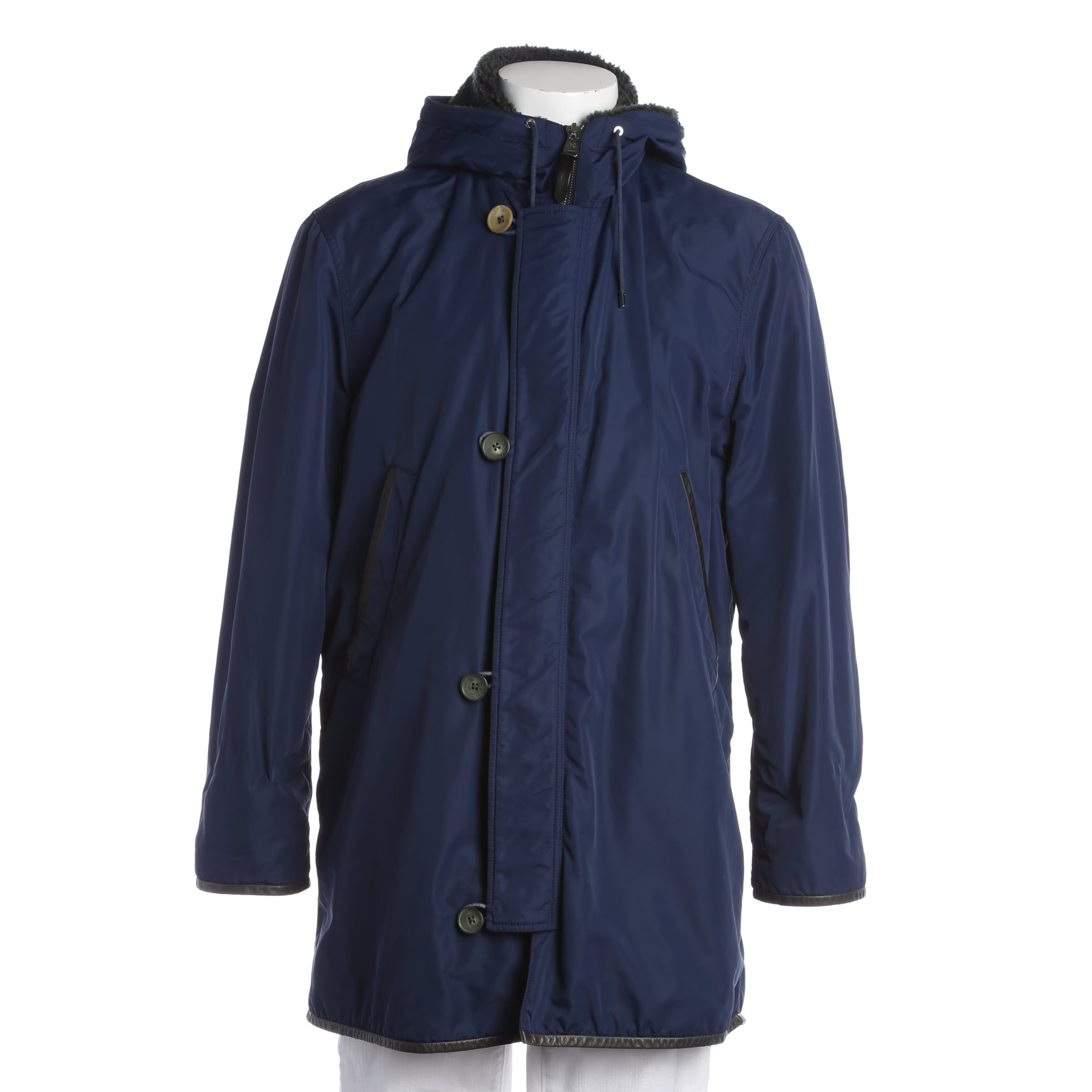 Louis Vuitton Jacket & Coat in M-L in Blue: front