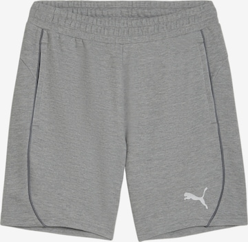 PUMA Workout Pants in Grey: front