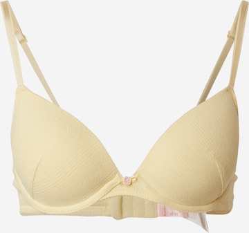 Hunkemöller T-Shirt Rintaliivi värissä keltainen: etupuoli