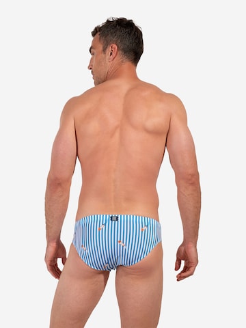 HOM Badehose ' Swim Mini Briefs Viareggio ' in Blau