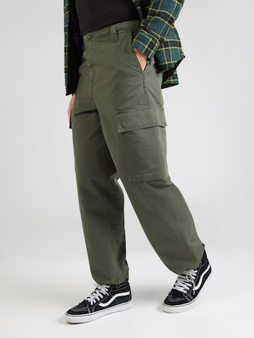 Carhartt WIP Обычный Брюки-карго 'Kade' в Зеленый: спереди