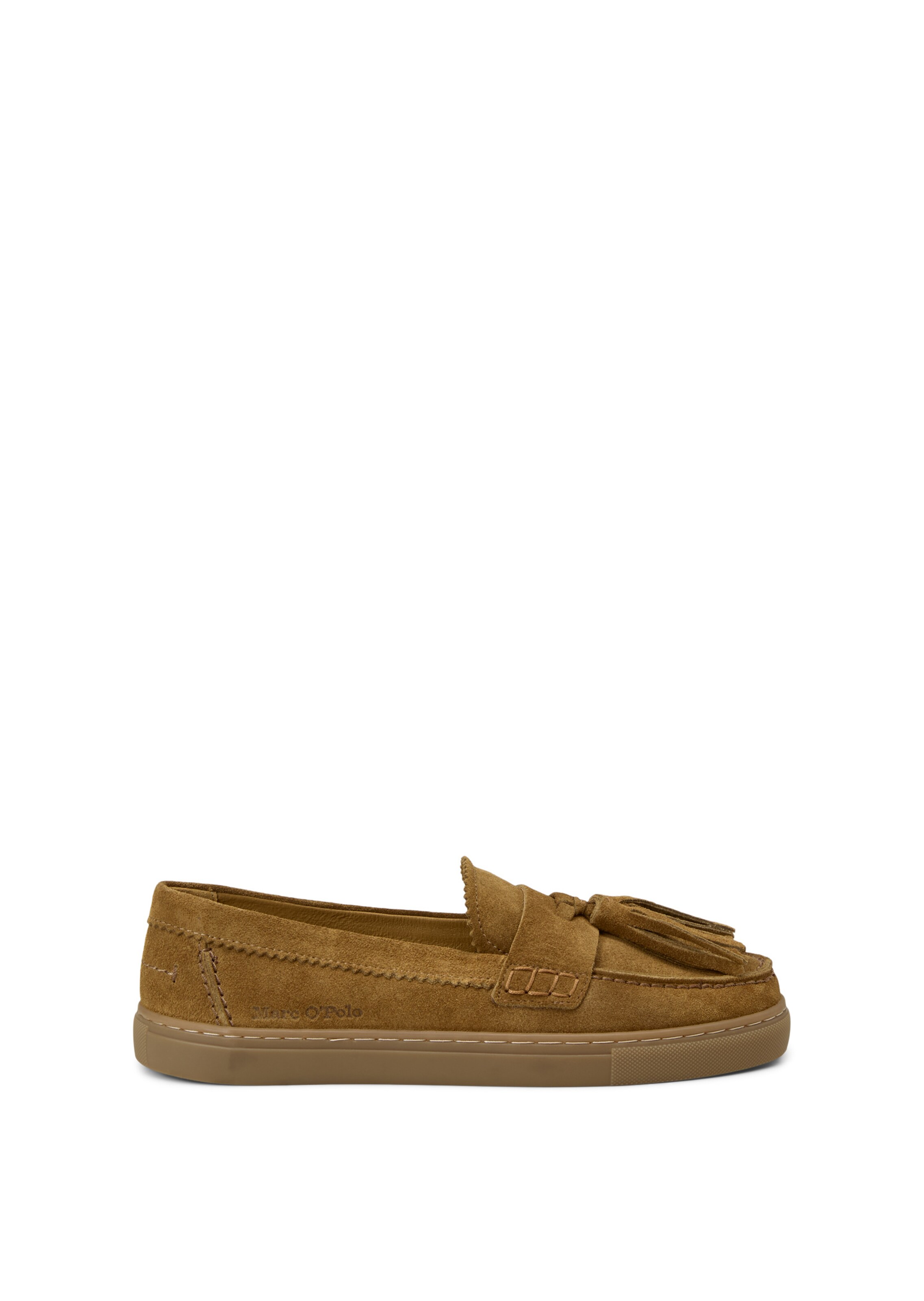 Marc O'Polo Moccasin 'Mokassin l Kara' in Brown: side