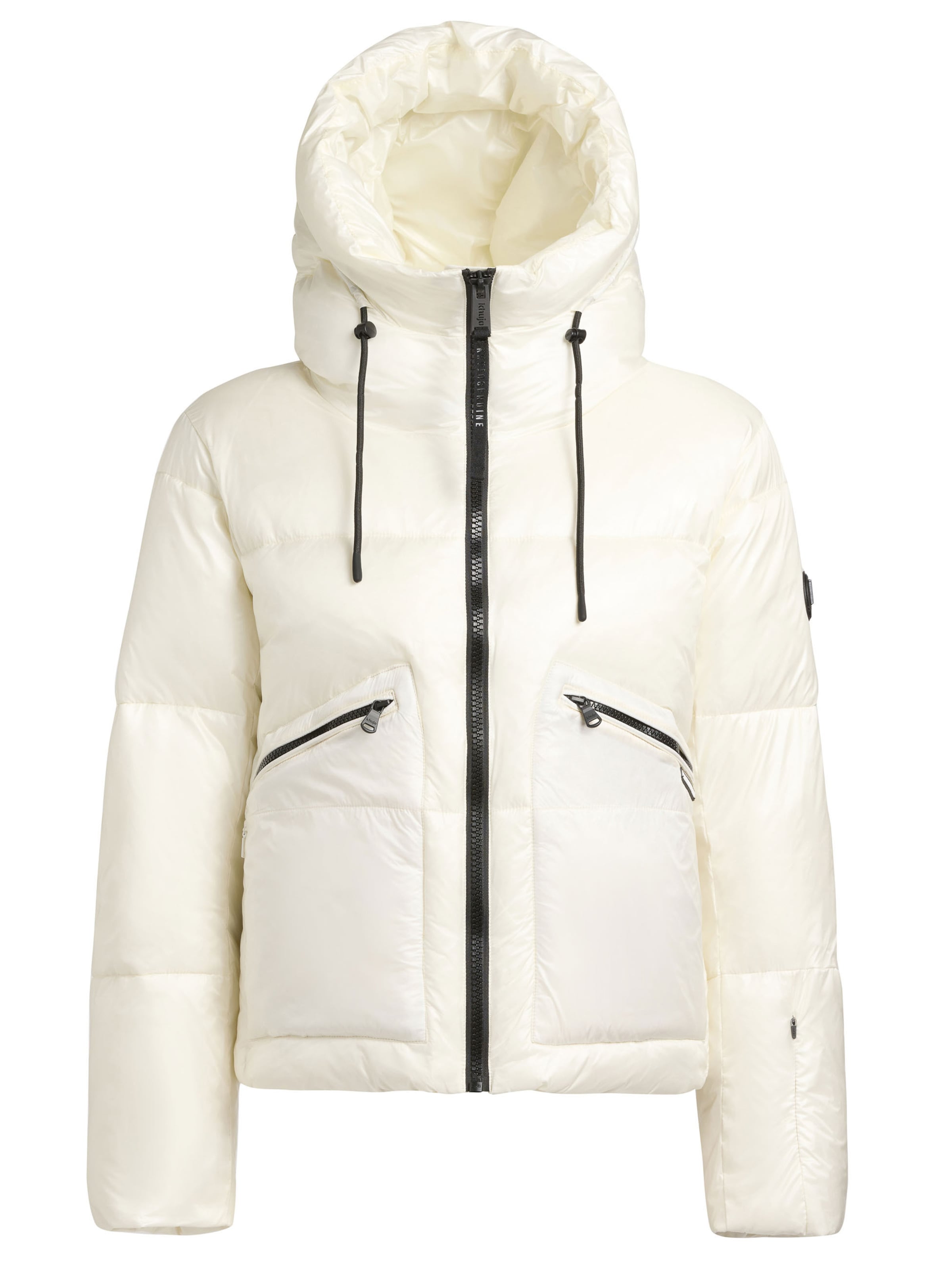 Geacă de iarnă 'LUNA' de la khujo pe alb: față