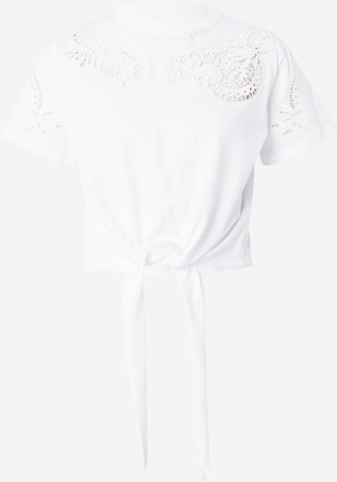 GUESS Camiseta 'Ajour' en blanco, Vista del producto