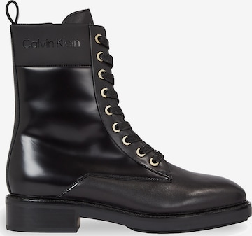 Calvin Klein Schnürstiefelette in Schwarz