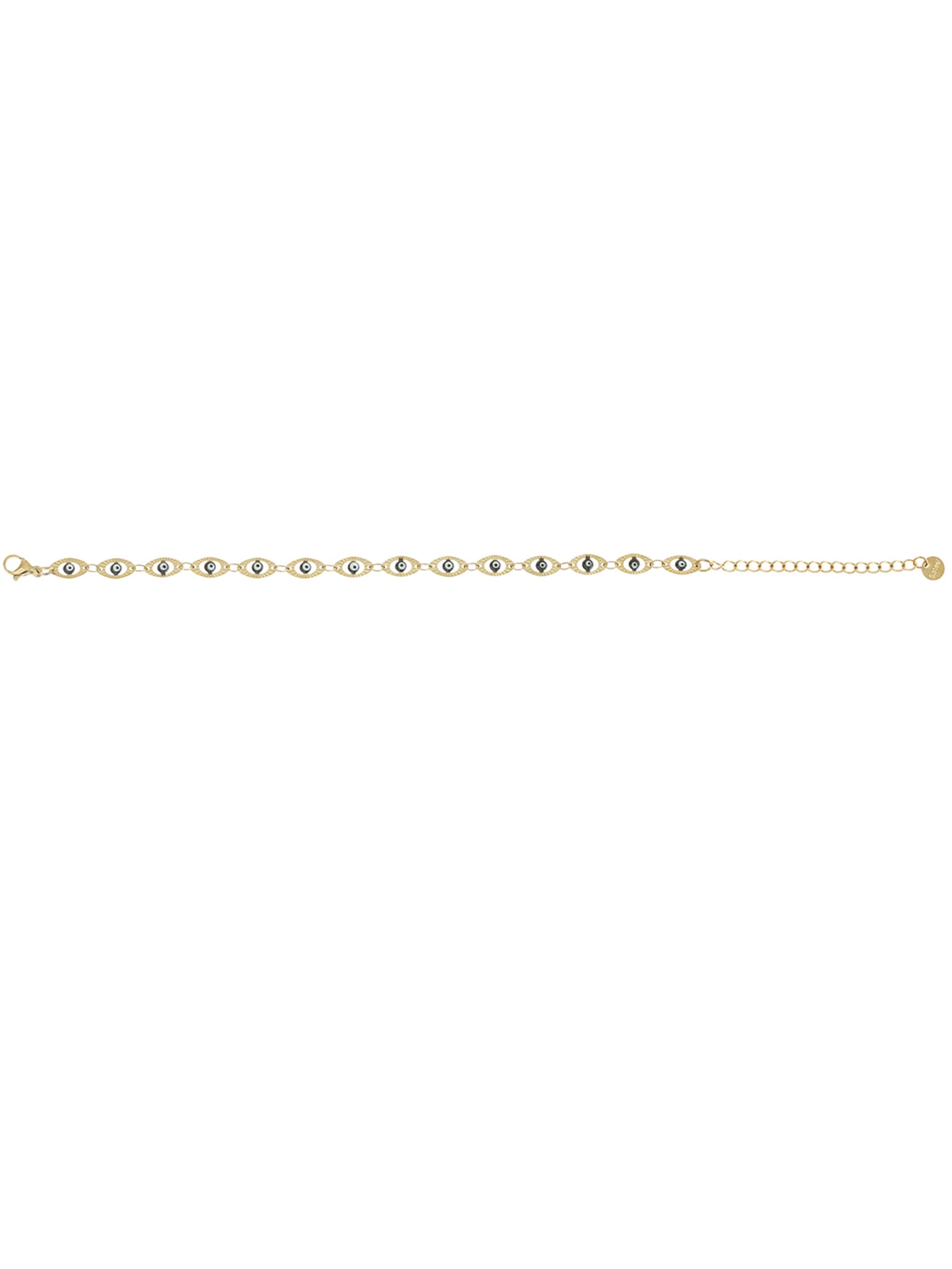 Made by Nami Bracelet 'Der böse Blick' in Black