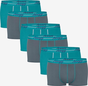 SLOGGI - Calzoncillo boxer en azul: frente