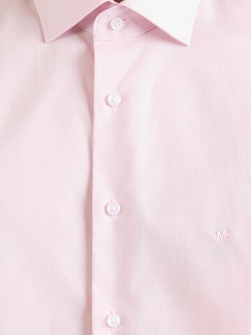 Michael Kors Slim fit Button Up Shirt in Pink