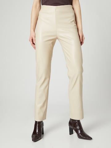 Guido Maria Kretschmer Women Regular Pants 'Nicky' in Beige: front