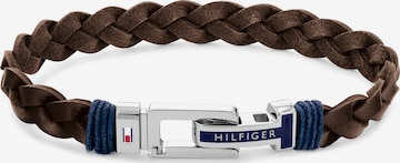 TOMMY HILFIGER - Pulseira 'CASUAL' em castanho: frente