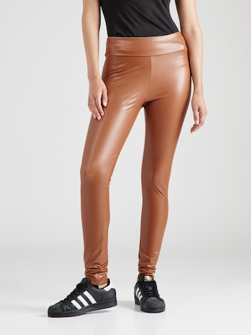 Skinny Leggings di Frogbox in beige: frontale