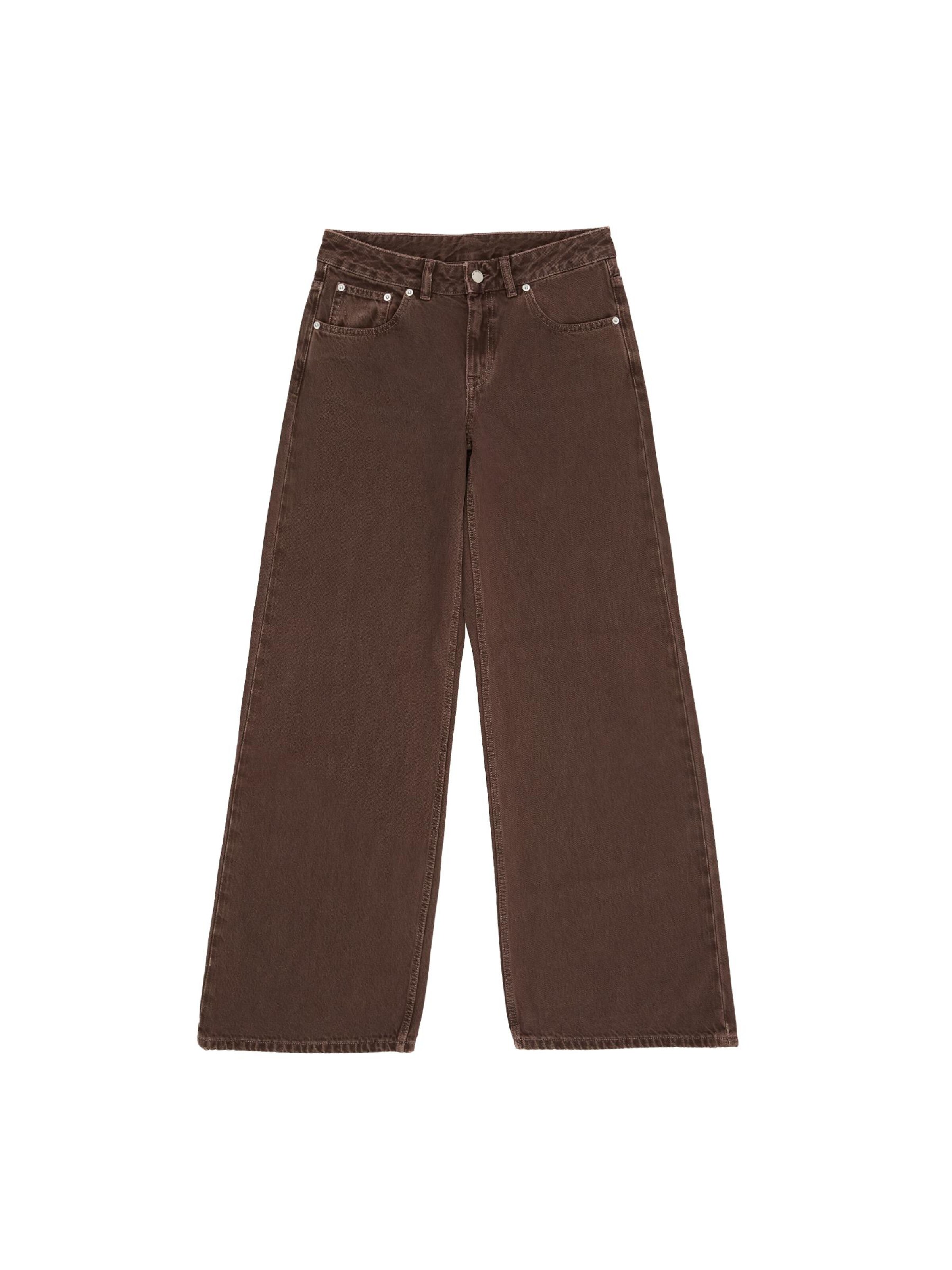 Dr. Denim Jeans 'Rhue Low Wide Jeans'‌‌‌‌‌‌‌‌ in Lila: Vorderseite