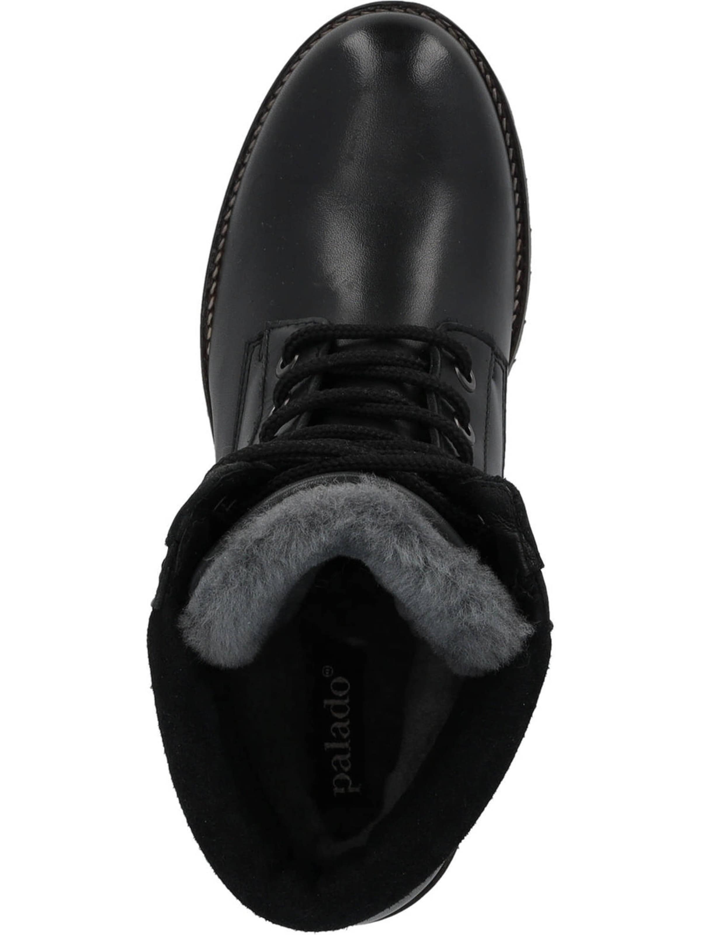 Palado Fűzős rövid szárú csizmák 'Skarda' - fekete