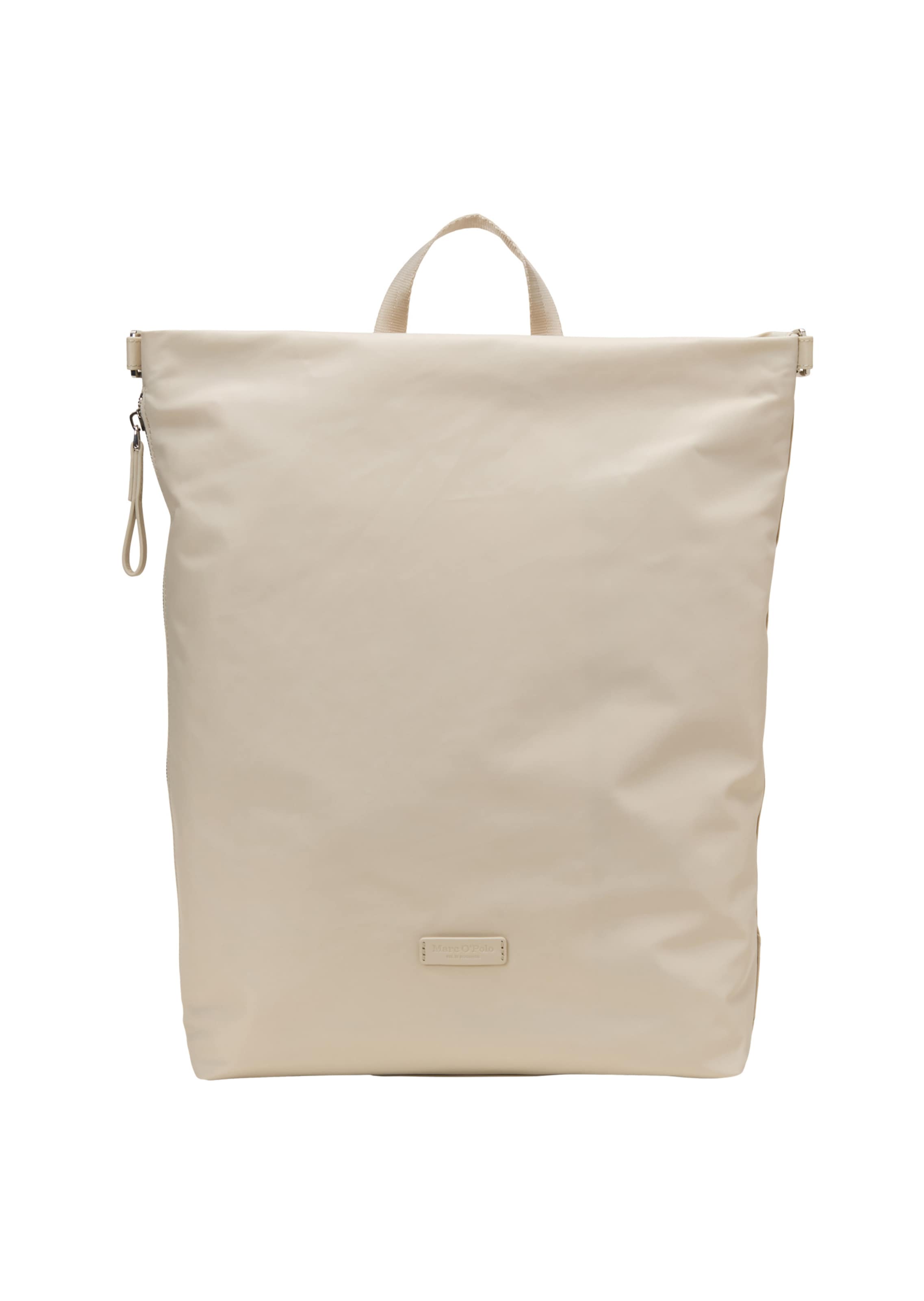 Sac à dos Marc O'Polo en beige : devant