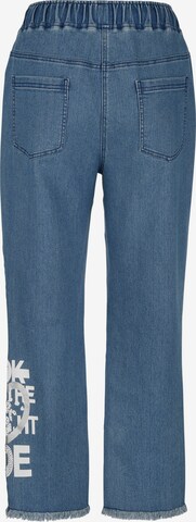 MIAMODA Loosefit Jeans-Joggpants, in Blau