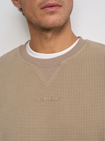 Salsa Jeans Sweatshirt in Beige