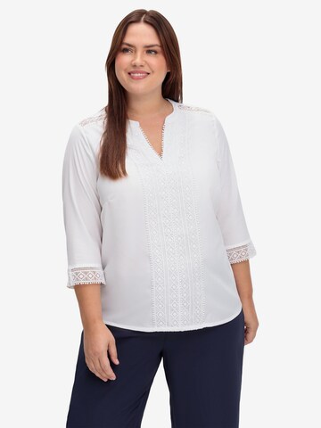 SHEEGO Tunic in White: front