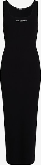 Karl Lagerfeld Haljina ' Rib-Knit Sleeveless ' u crna, Pregled proizvoda