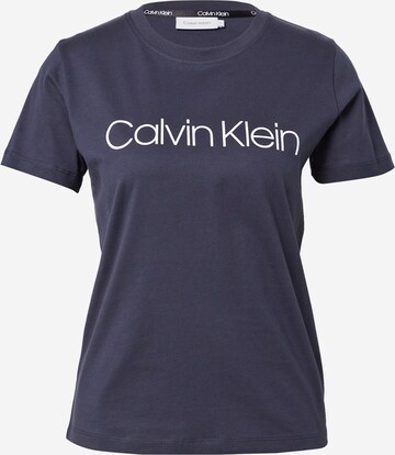 Maglietta di Calvin Klein in blu: frontale