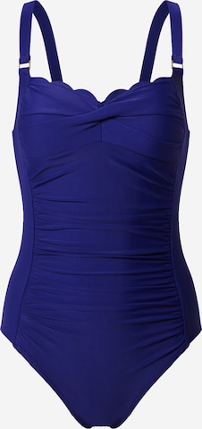 Hunkemöller Regular Swimsuit 'Ocean' in Blue: front