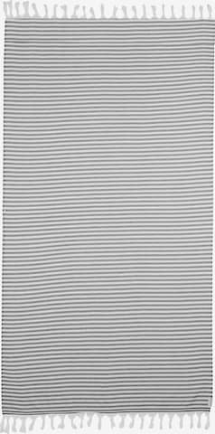 PROTEST Strandtuch 'PRTTHOLAV' in Schwarz: Vorderseite