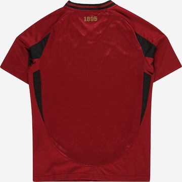 T-Shirt fonctionnel 'Belgium 24 Home' ADIDAS PERFORMANCE en rouge