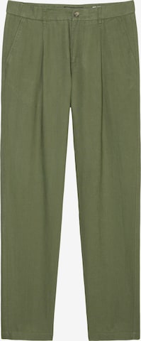 Effilé Pantalon chino Marc O'Polo en vert : devant
