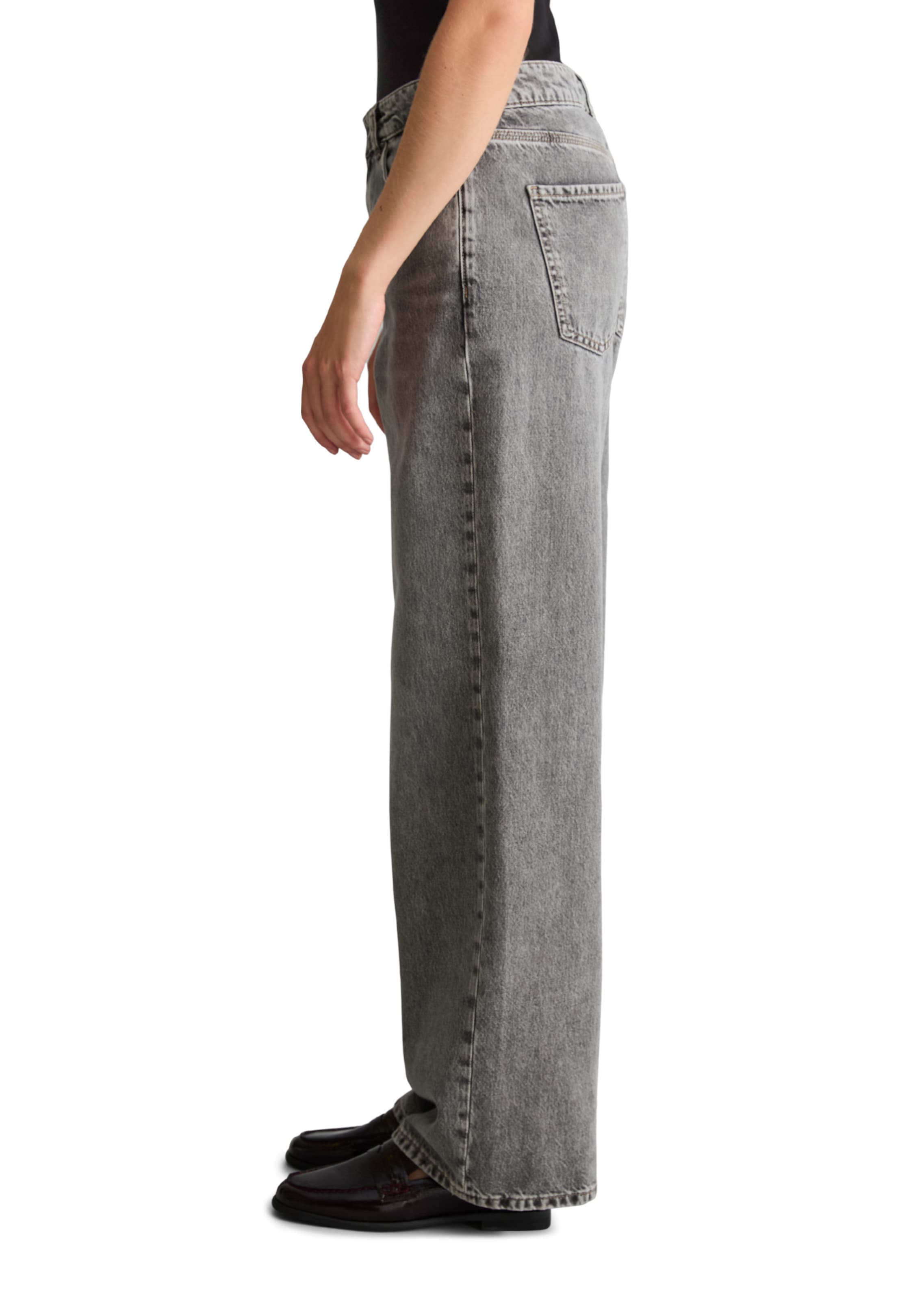 Marc O'Polo DENIM Loosefit Jeans 'Tomke' in Grau