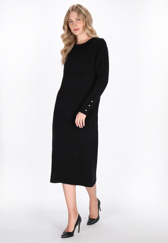 Robes en maille 'Classic' DreiMaster Klassik en noir