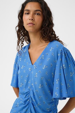 SOAKED IN LUXURY Bluse 'SLArjana' in Blau