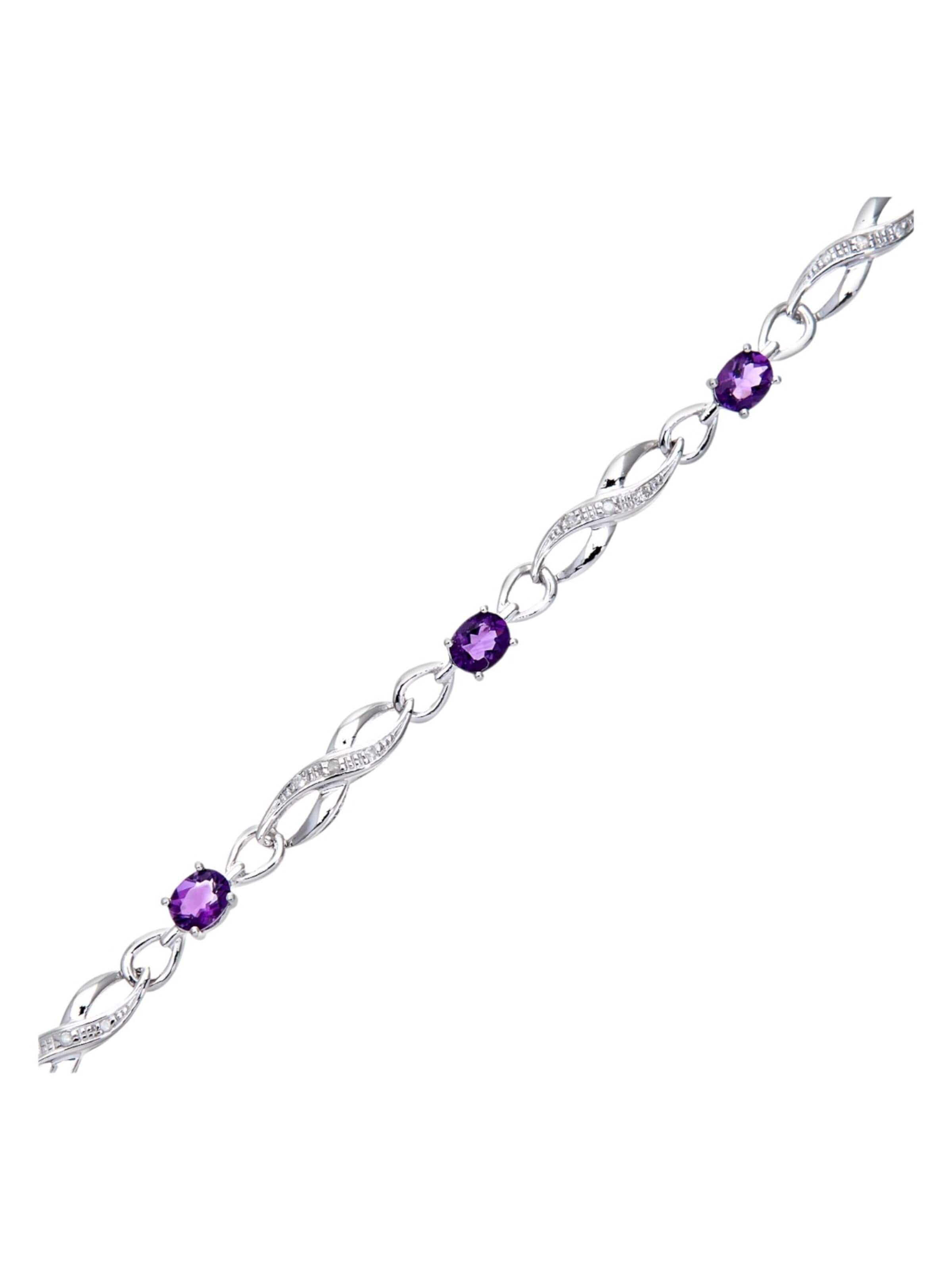 DIAMANT LETERNEL - Pulsera en plata