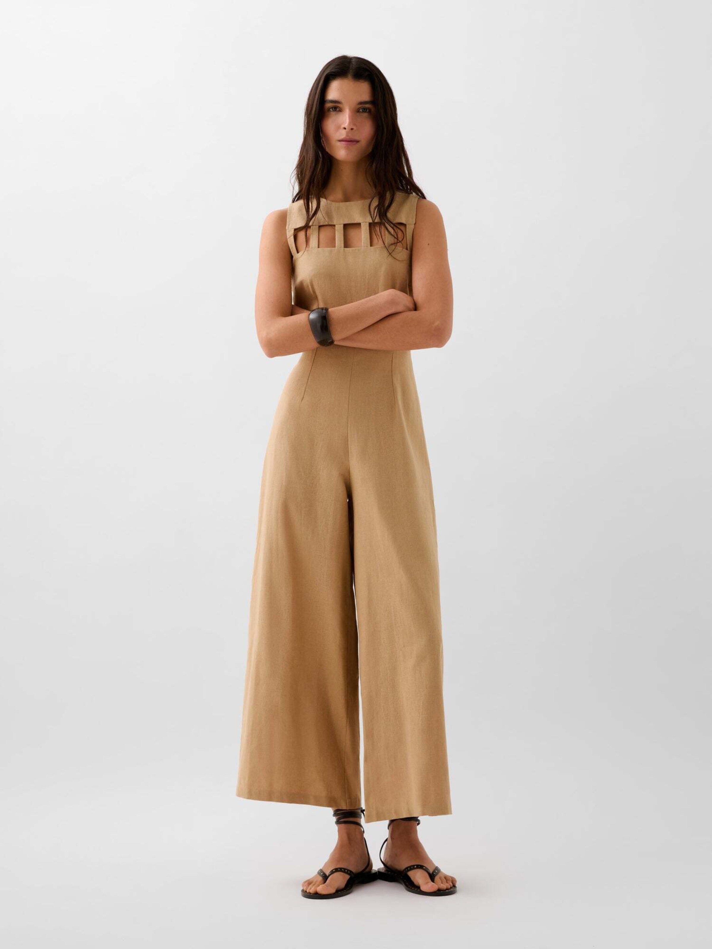 Scalpers Jumpsuit ' ' in Brown