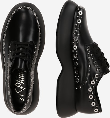 3.1 Phillip Lim - Zapatos con cordón 'MERCER' en negro