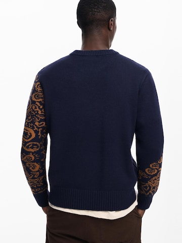 Desigual Sweatshirt i blå