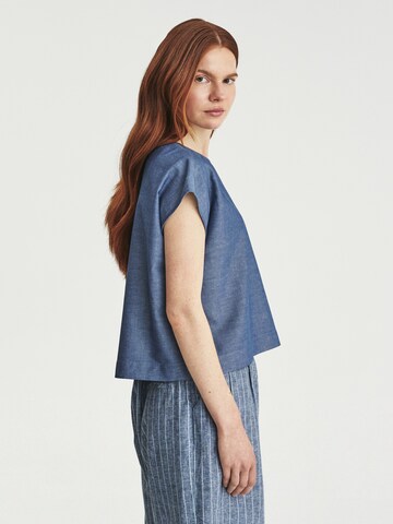 TATUUM - Blusa en azul