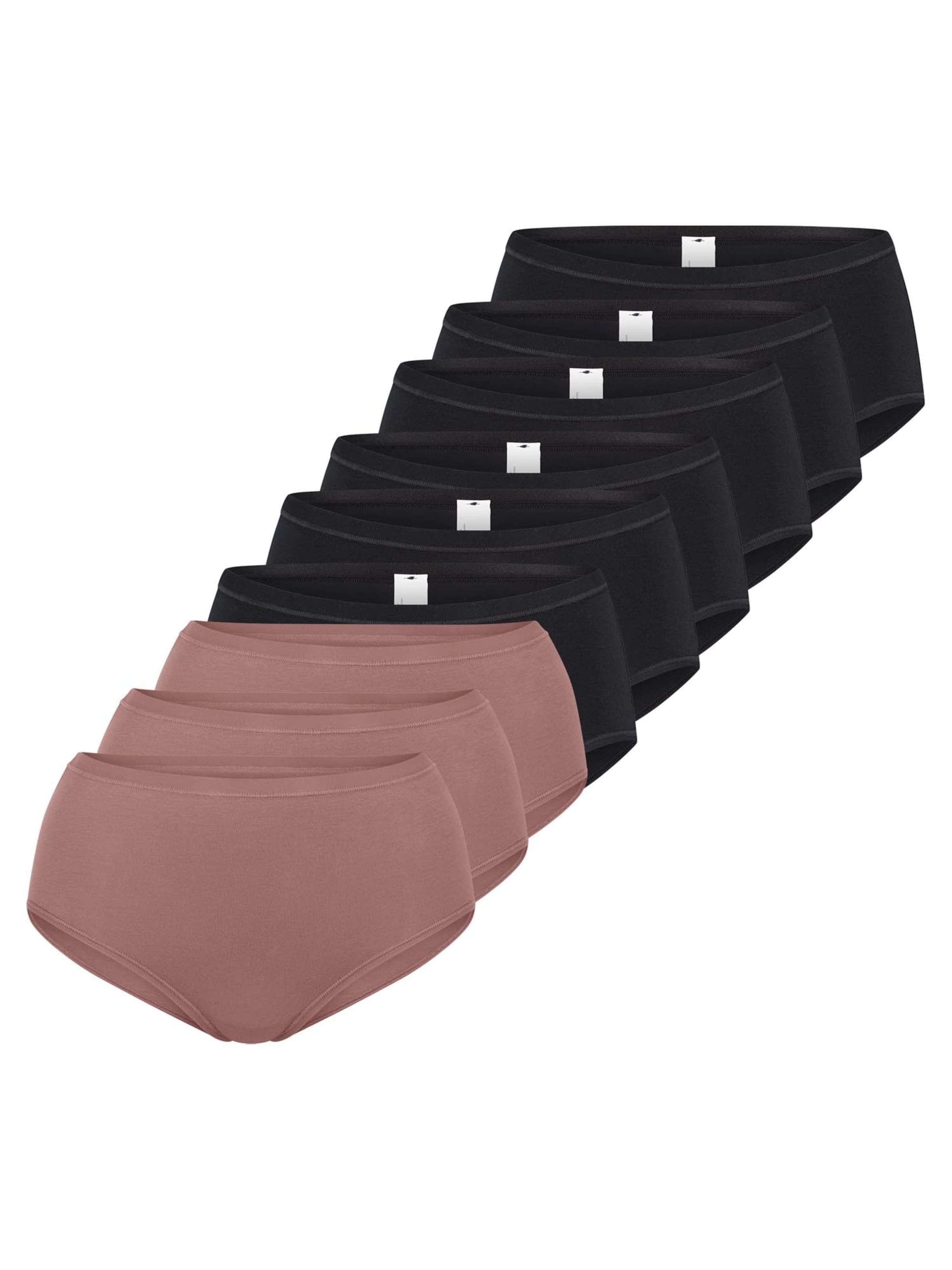 SLOGGI Slip 'GO Daily Cotton' in Brown: front