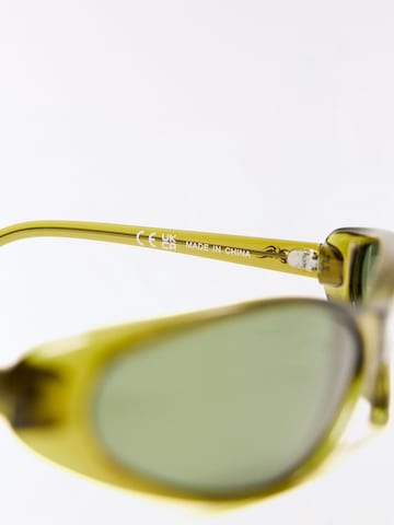 Bershka Sunglasses in Green