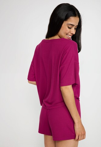 LSCN by LASCANA Short Pajama Set in Red