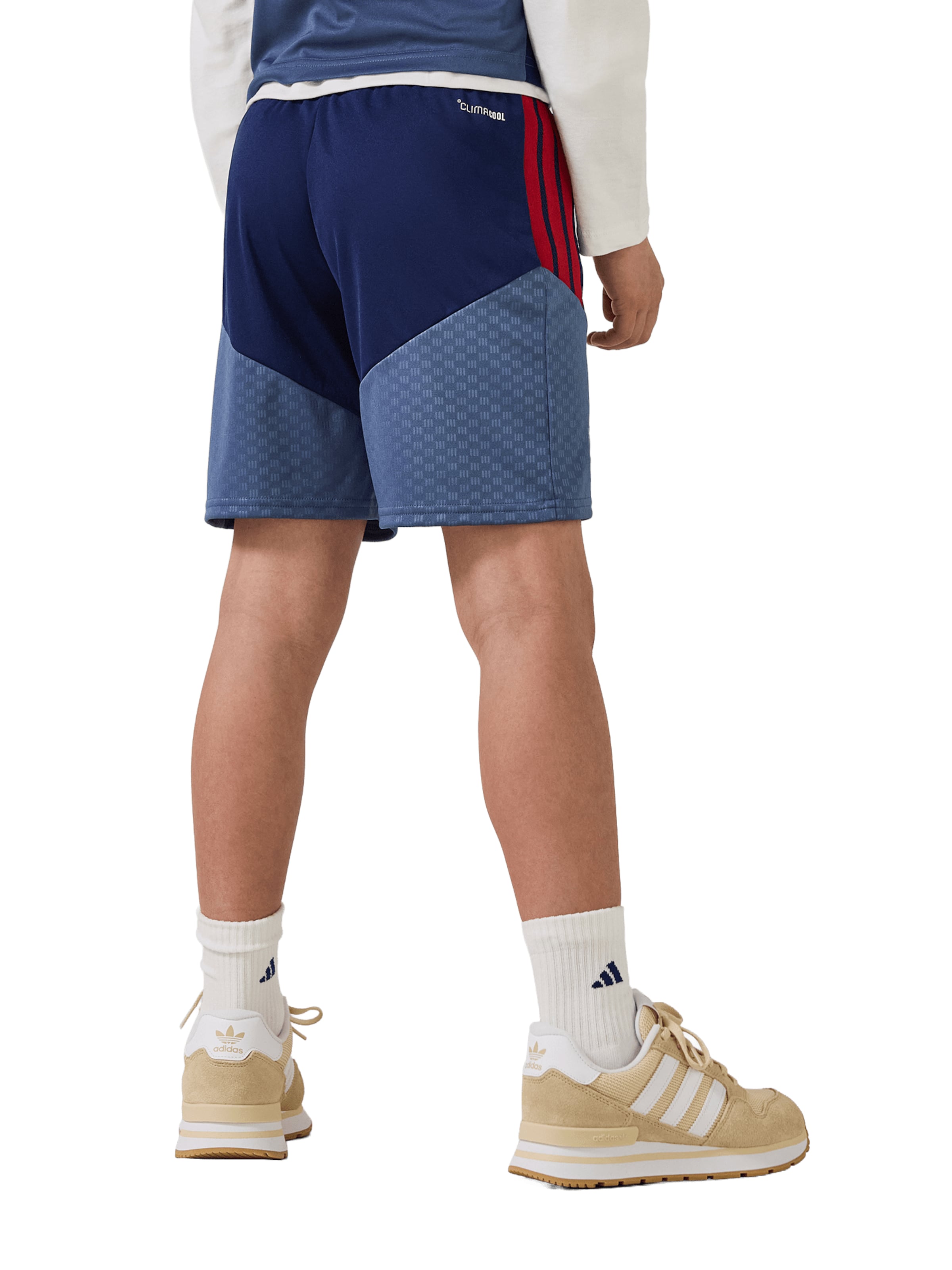 Regular Pantaloni sport 'Teamline' de la ADIDAS PERFORMANCE pe albastru