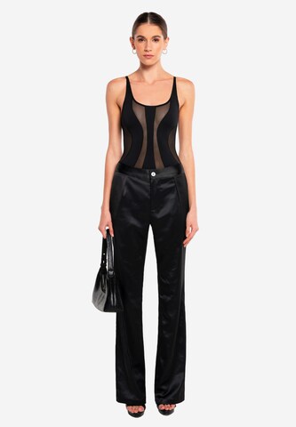 OW Collection Shirt body 'Twist' in Zwart