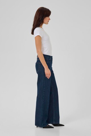 My Essential Wardrobe Wide Leg Jeans 'Karli 139' i blå