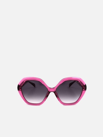 Lunettes de soleil POLICE en rose : devant