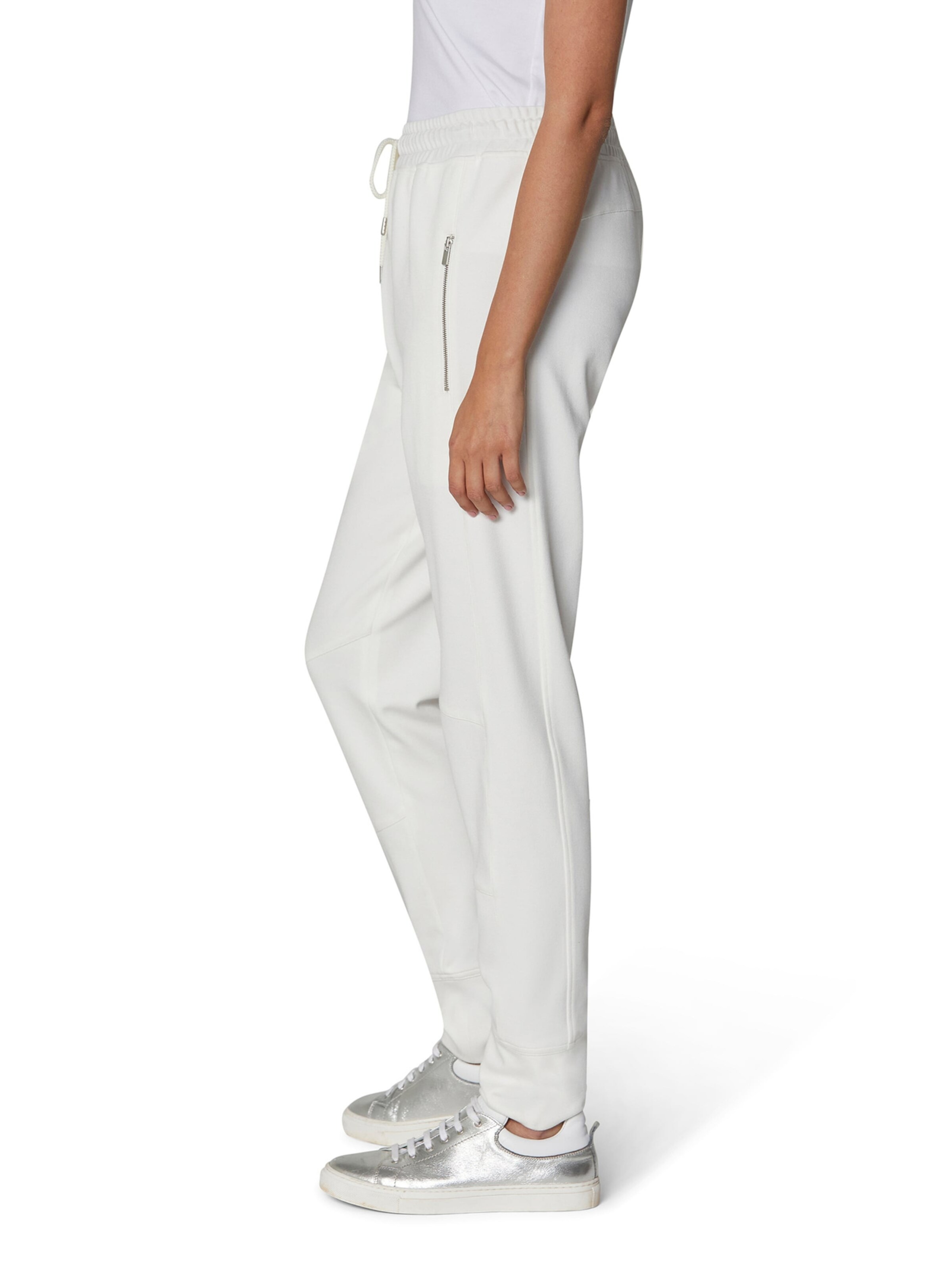 MADELEINE Tapered Broek in Wit