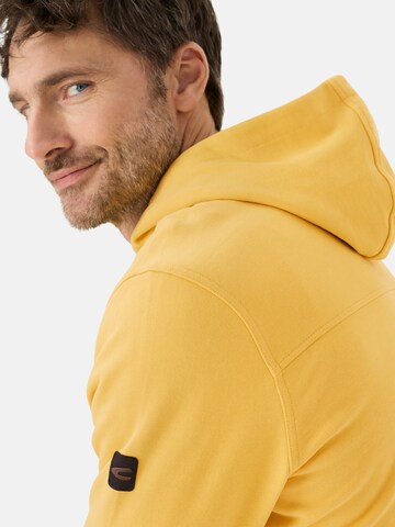 CAMEL ACTIVE Zip-Up Hoodie in Yellow