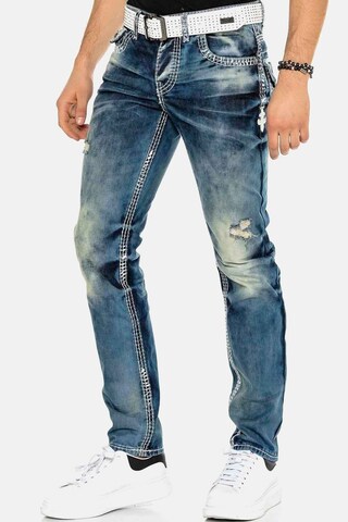 CIPO & BAXX Regular Jeans in Blauw