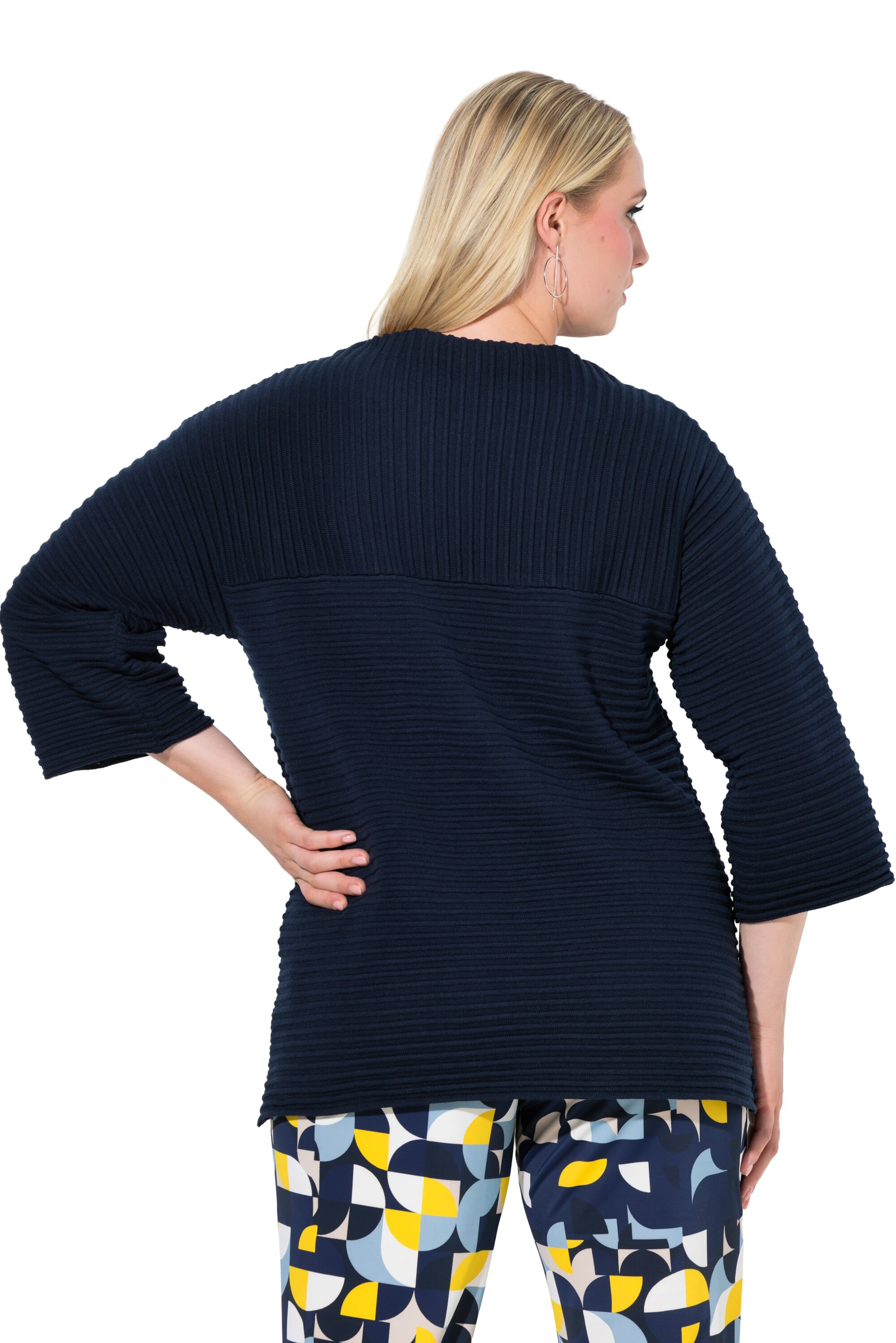 Ulla Popken Sweatshirt in Blau