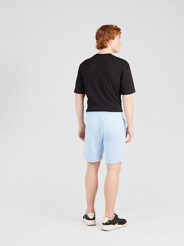 BOSS Orange Regular Shorts 'Sewalk' in Blau