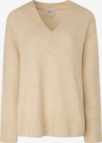 Pepe Jeans Sweater 'DENISSE' in Beige: front